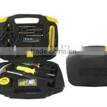 LB-272 30PC hand tool set tool kit in black plastic tool box
