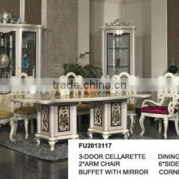 Luxury classical dinning room furniture FU2012127
