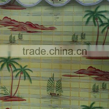 High-grade printing bamboo curtain