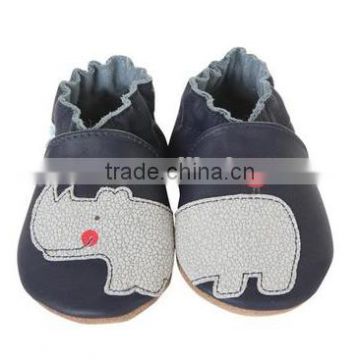 2016 fashion new design baby Italy leather crib shoes