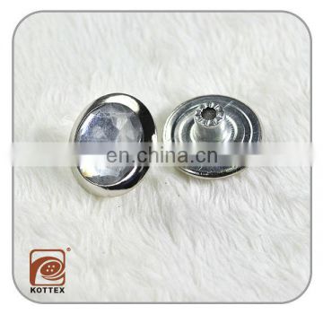 Best selling rhinestone press metal snap jeans button,clear acrylic buttons,cloth buttons