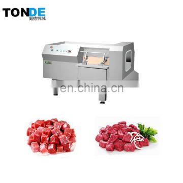 Industrial automatic meat cube cutting machine/meat slicing machine