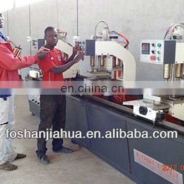 Two-head Welding Machine /Producing upvc windows and door machinery/aluminum and upvc cnc cutting machine