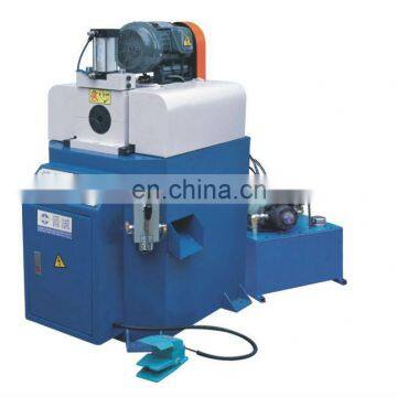 Metal pipe and rod chamfering machine