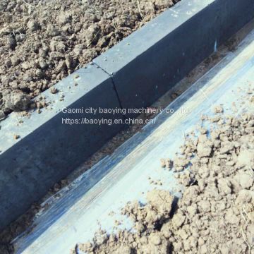 Farmland canal slipform machine/side ditch pouring machine/rectangular drainage ditch one-time forming machine