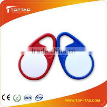 ABS Material 125KHz Rfid Key Tags Customized Logo Printed