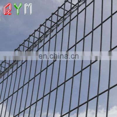 Powder Coated Welded BRC Fence Garden Roll Top Fence