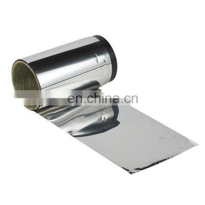 0.01mm 0.02mm  thickness Food Grade 304 / 316 / 316L Thin Stainless Steel Foil Strip