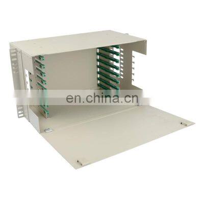 19 Inch Cabinet 6 U Optical fiber Distribution Frame Full SC 96 Core FDU ODF
