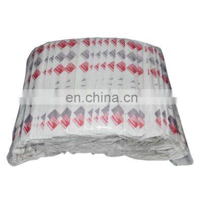 Chinese one time use custom printed disposable bamboo chopsticks packed in full paper bag