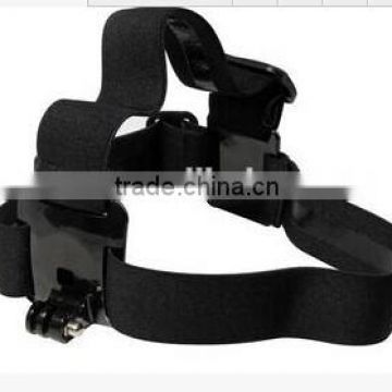 Elastic Adjustable Head Strap with Antislide Glue for Go pro HD He ro 3 2 1 Accessories