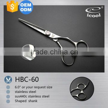 hot sale silver hair scissors made of 440c