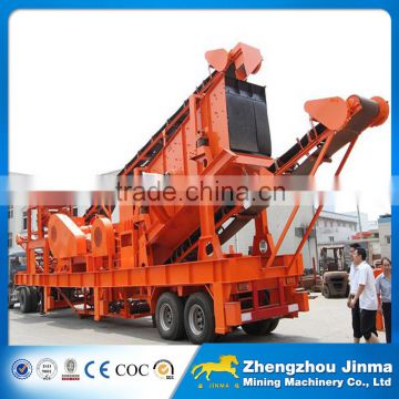 20-300t/h Mobile Stone Crushing Plant