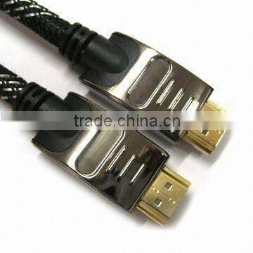 New arrival HDMI cable with nylon braiding for HDTV,3D,4K ,suitable for HDTV