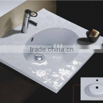 White Ceramic Sink(FSE-PS-9060BF)