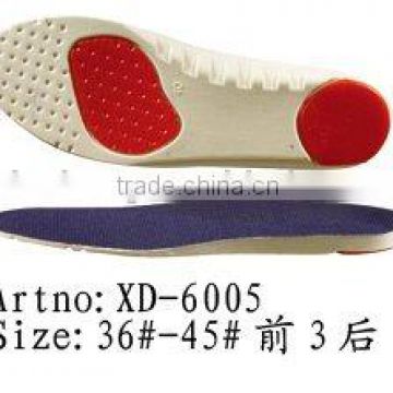 PU sport insole for sport insole coushion