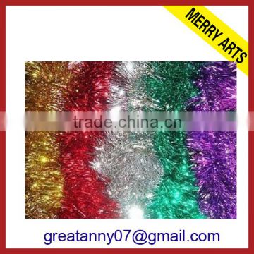 2015 alibaba china home decorations shiny christmas foil high quality tinsel