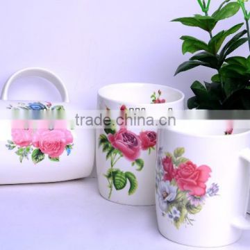350ml Ceramic big tea cup wholesale