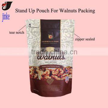 Stand Up Pouch For Walnuts Packing