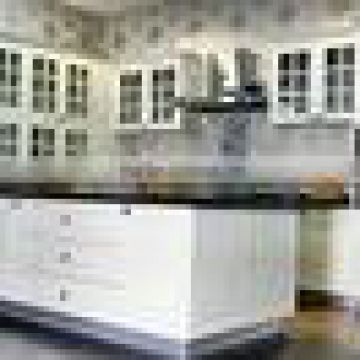 Modern design PVC membrane kitchen cabinet
