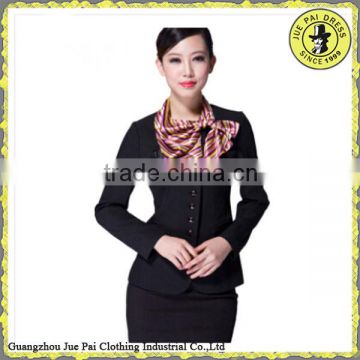 HOT SELL!!!2015 Airline Pilot Uniform And Airlines Stewardess Uniform