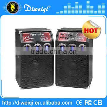 10inch 80w outdoor bluetooth speaker large with USB/SD/MIC jack input