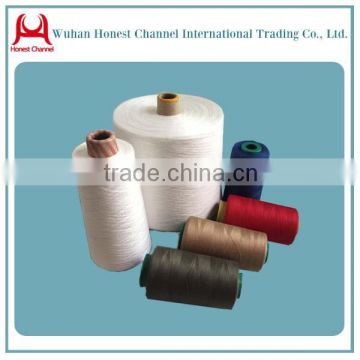 TFO 30/2,30/3 raw white low elongation spun polyester yarn for sewing thread