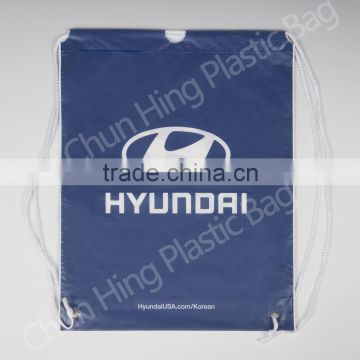 custom printed drawstring plastic bag
