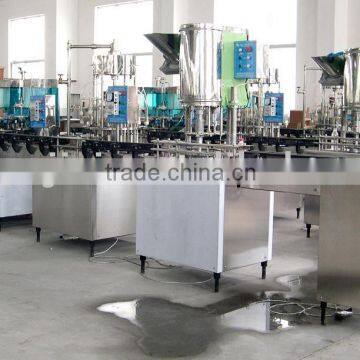 Triblock filling line