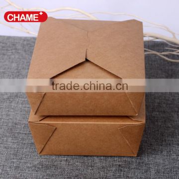Wholesale price kraft paper food box rice box for take away