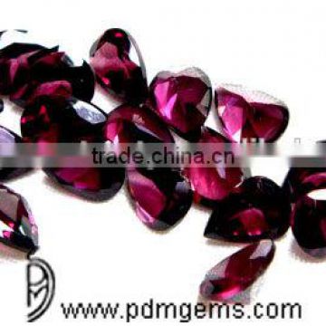 Rhodolite Garnet Pear Cut Faceted Lot For Ring Silver From Manufacturer