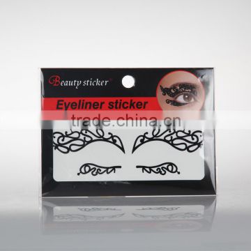 Custom makeup temporary fashion glitter crystal eye stickers