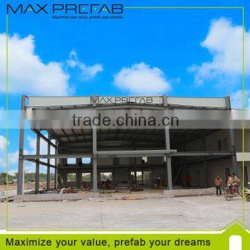 H Steel Sheet sandwich panel Prefabricated Hall for Exhibition