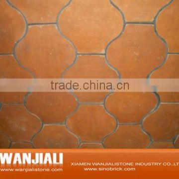 Ceramic Handmade Antique Terracotta Floor Tiles For Paving With Different Sizes