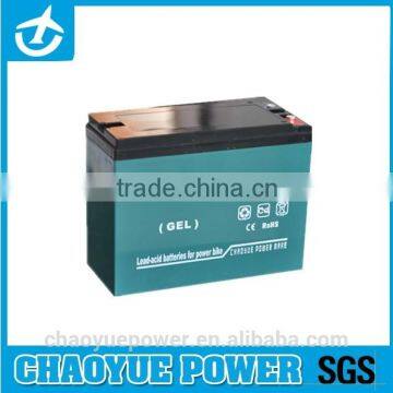 6 dzm 35 battery, chaoyue e-bike Battery with large power supported, 12V35AH