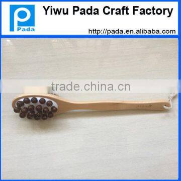 Long Hand Detachable Wooden Bath Brush