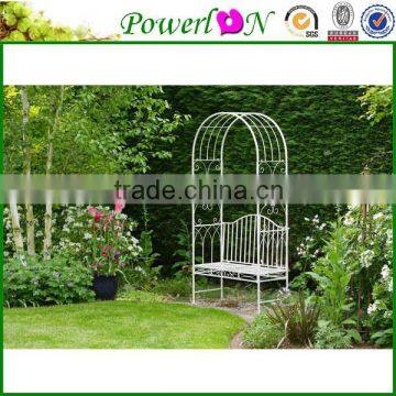 Classic High Quanilty Beautiful Design Wrough Iron Chair Garden Sofa For Outdoor Patio Garden