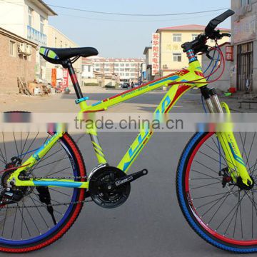 26-inch aluminum alloy mountain bike 21 speed shock absorbing mountain bike