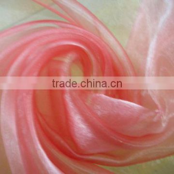 polyester cationic satin organza fabric