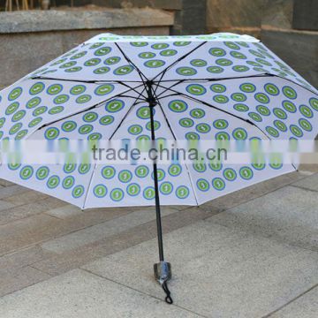 White and green gift craft umbrella with cheap price