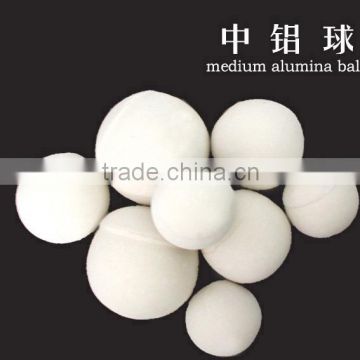 medium alumina pebble/68% alumina pebble for ball mill
