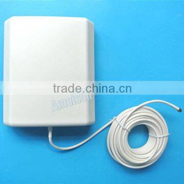 Antenna Manufacturer 806-960/1710-2500MHz 7/10dBi Wall Mount Dual Band Patch DAS Flat Panel FME Antenna