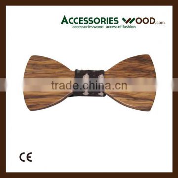 Winter design of Wood Bowtie with nice color and materials