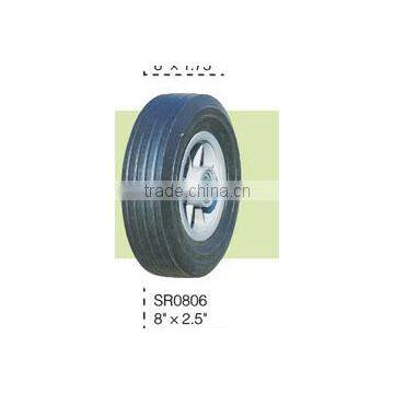 Solid Rubber Wheels For Wheelbarrow Made In China Various Solid rubber wheel