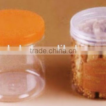 on-sale PET plastic packing cylinder box with screw top for cookies nuts
