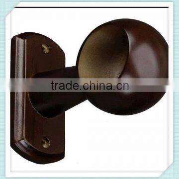 35MM wall wood ceiling curtain brackets