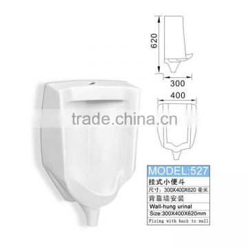 527 Toilet flat back wall urinal for men