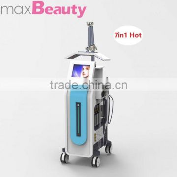 Skin care Newest Spa Machines-M-H701/PDT Led Skin Wrinkle Red Led Light Therapy Skin Removal Spa+7 Color PDT+water Diamond Dermabrasion 470nm Red