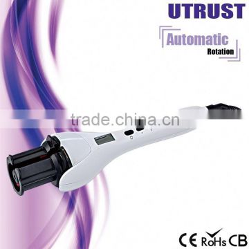 automatic rotating PTC Fast heat up ceramic hair curling iron curlers