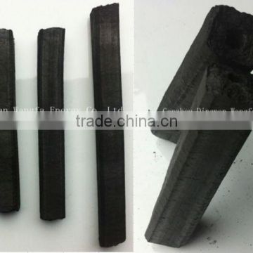 briquette BBQ charcoal with long time burning and low ash